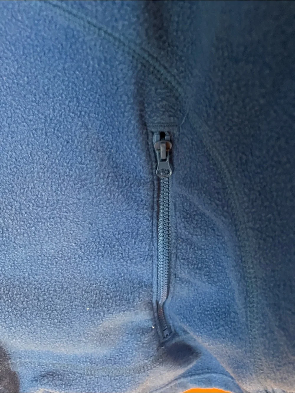 Pro Player Blue Fleece Full-Zip Jacket with Yellow UD Logo